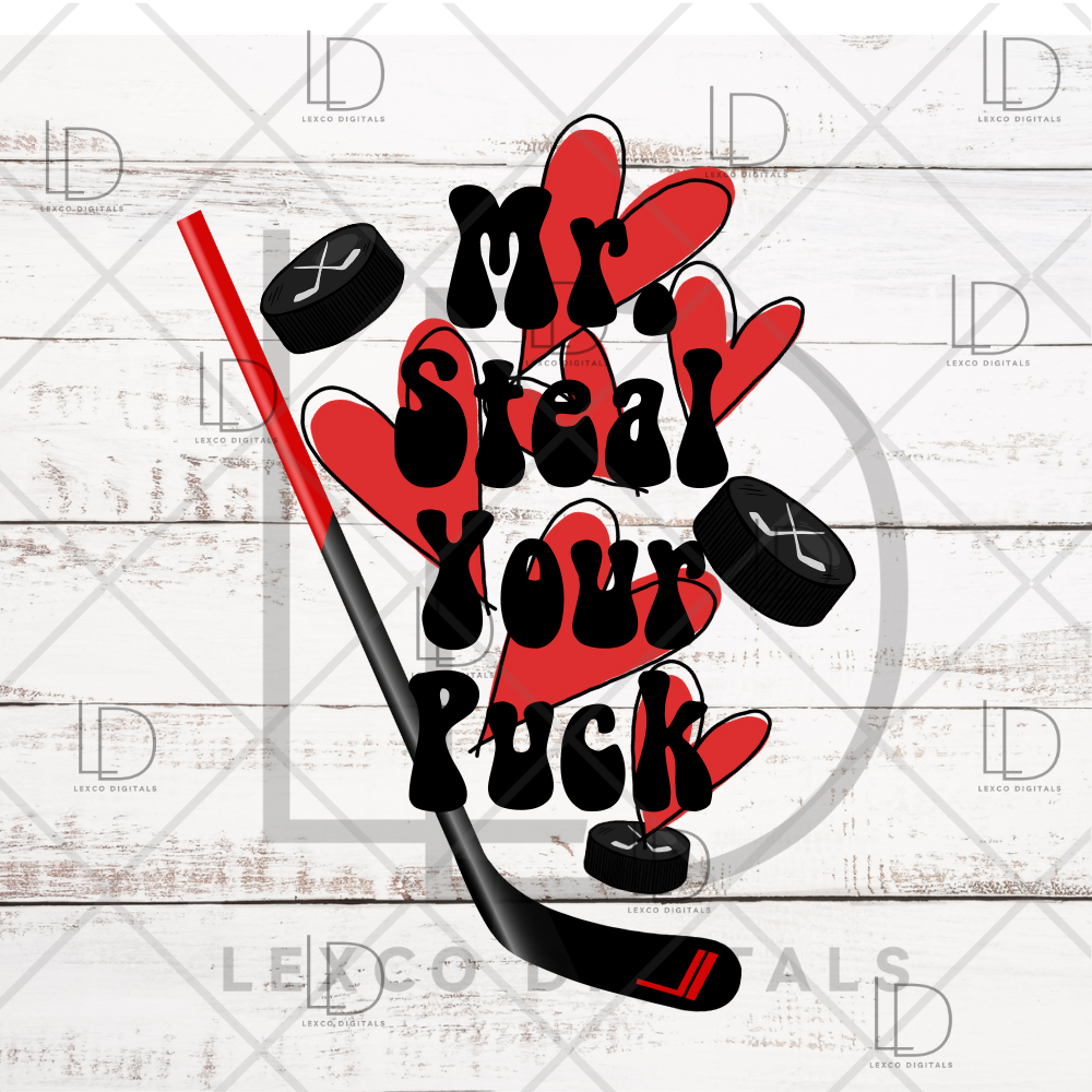 Adorable Hockey Valentines Day Bundle PNG/SVG Instant Download Easy Cut File Heart and Puck Sublimation Image Hoodie Crew Neck Decal Sticker Card Valentines Day Cards