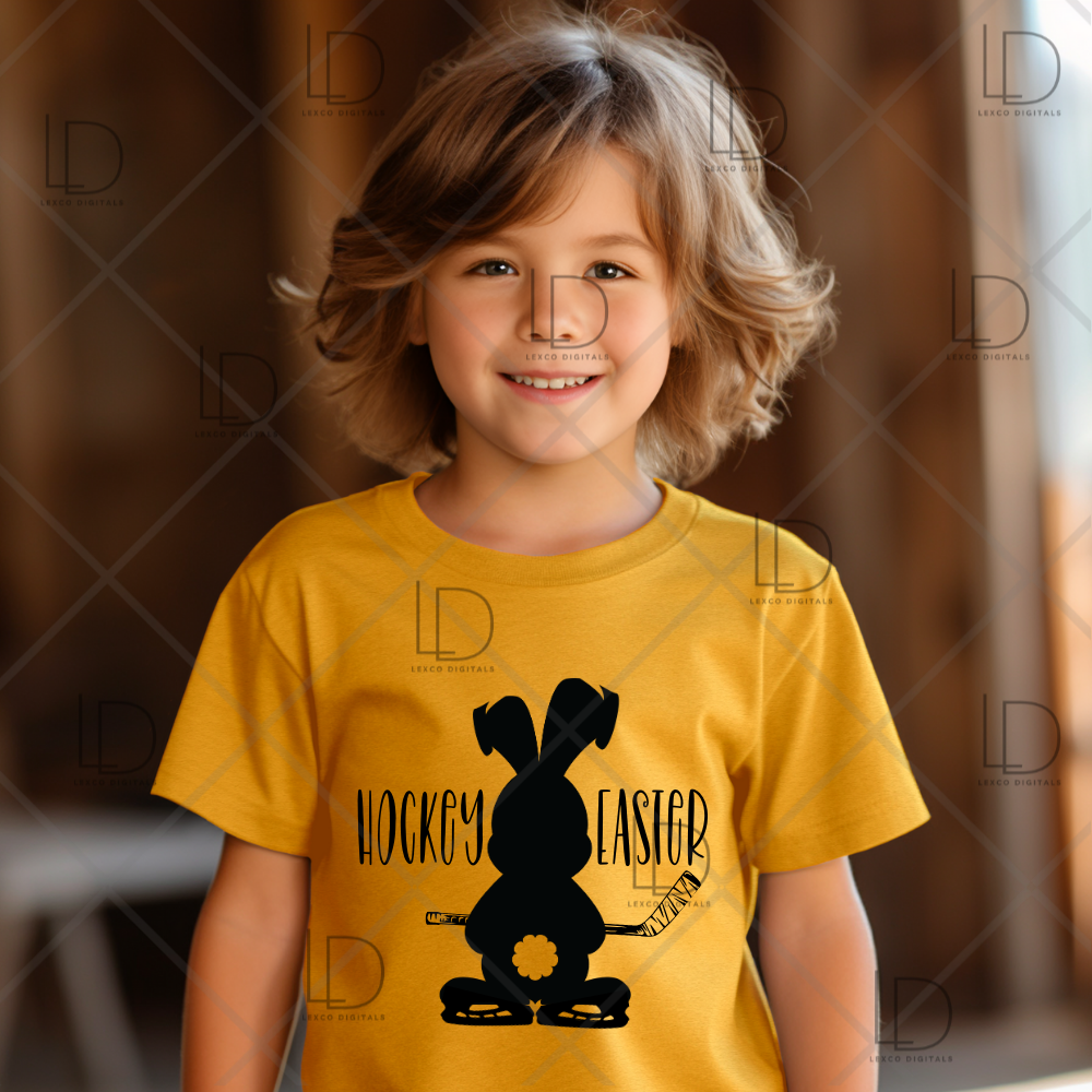 Hockey Easter Bundle Bunny With Skates And Ice Hockey Stick PNG/SVG Instant Download Easy Cut File Sublimation Hoodie Crew Neck Mug Tumbler Sticker Tshirt Image