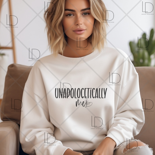 Unapologetically Me Let Them Self Love Confidence Motivational Inspirational Mental Health Awareness PNG SVG Instant Positivity Kindness Unique Different Empowerment