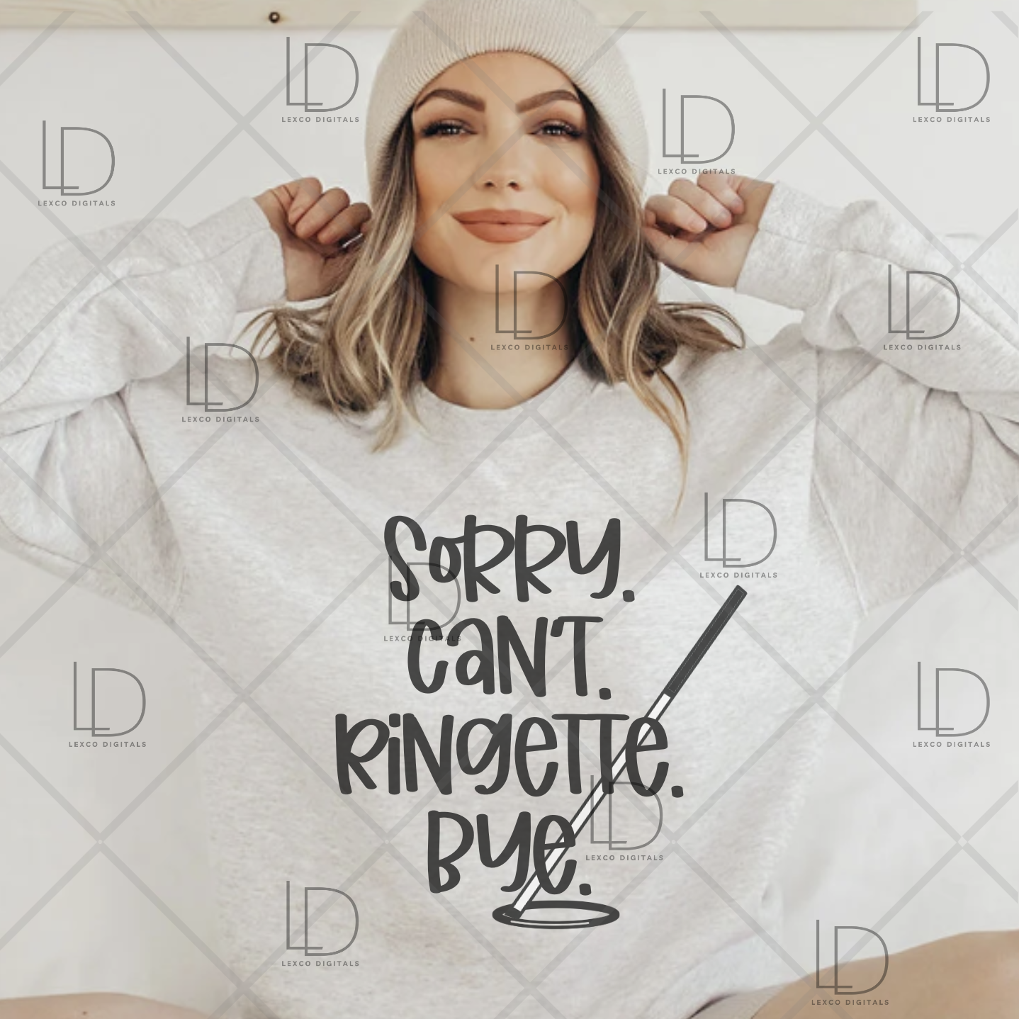 Ringette Mom Busy Life Cant Sorry Ringette Bye Love Stick PNG SVG Instant Download Easy Cricut Cut File Sublimation Image Tumbler Hoodie Crew Neck Car Decal Shirt